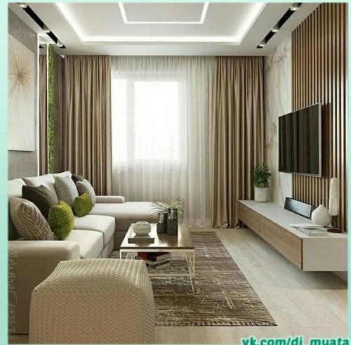 Идеи оформления гостиной. 06