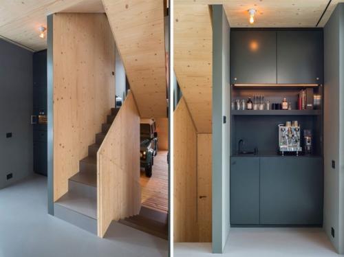 Как из мухи сделать слона: дом размером с малогабаритку, где можно спрятать авто! 09