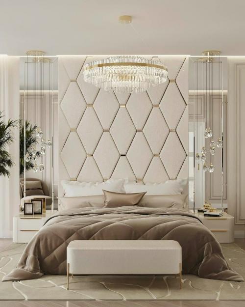 Дизайн проект мастер спальни в частном доме. 05