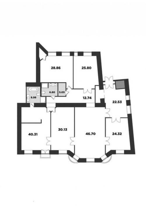 г. Санкт-петербург.  Продается 6 ккв в доме Бенуа. 05