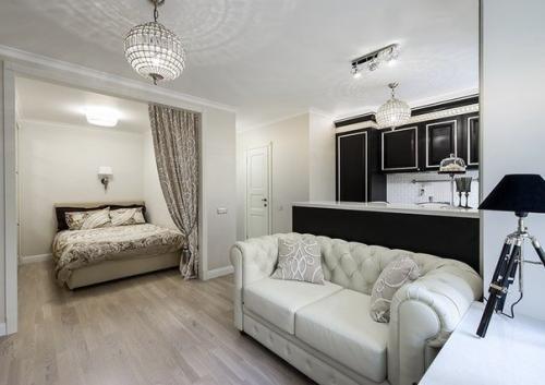 В однокомнатной московской квартире площадью 29 кв. 01