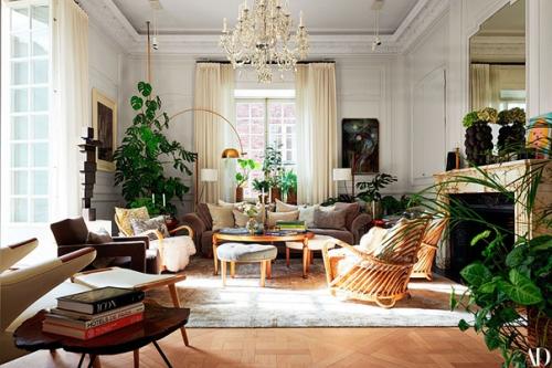 Потрясающие апартаменты в старом здании в Стокгольме от известного британского дизайнера Илзе Кроуфорд. 01