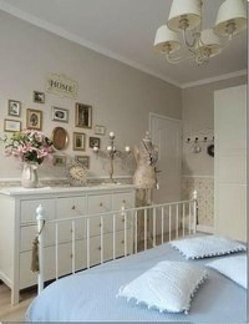 Интерьер спальни в стиле Прованс. 03