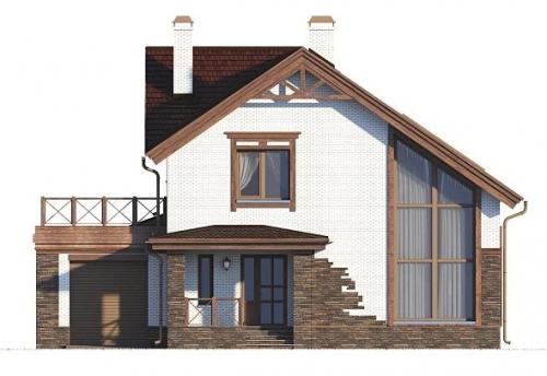 Эскизный проект двухэтажного дома. 04