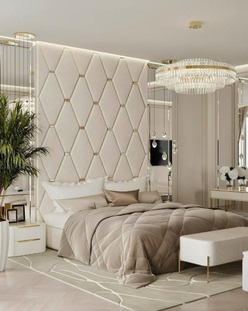 Дизайн проект мастер спальни в частном доме. 03