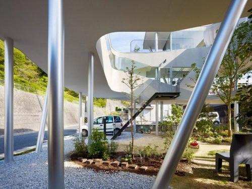 Дом - гнездо в Японии. 02