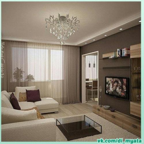 Идеи оформления гостиной. 05