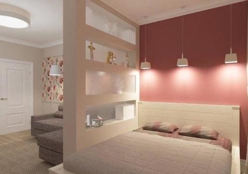 Идея оформления однокомнатной квартиры. 01