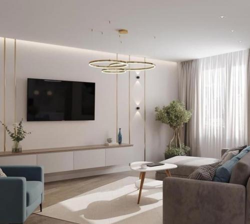 Интерьер в бежевых оттенках. 03