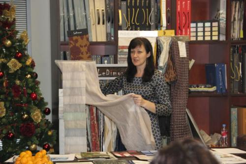 9 декабря компания ледиморе провела семинар и мастер-класс для дизайнеров и оформителей. 04