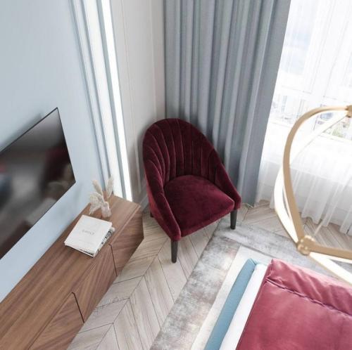 Интерьер спальни в деталях. 02