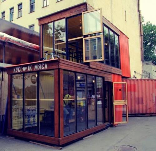 Необычные рестораны и кафе в петербургских дворах. 03