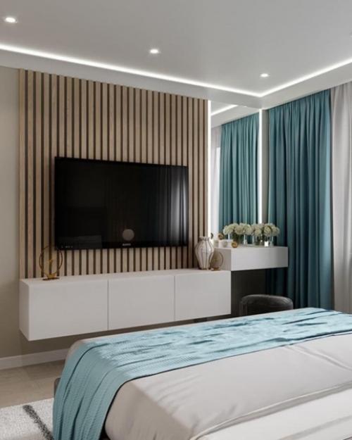 Очень красивая квартира в светлых тонах. 05