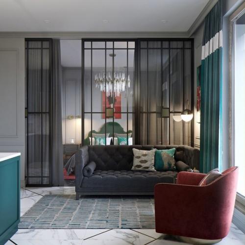 Эта кухня - гостиная, по моему мнению, не требует доработок и изменений, она прекрасна - согласны или нет? 02