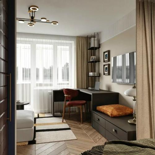 Маленькая квартира для молодой девушки. 07