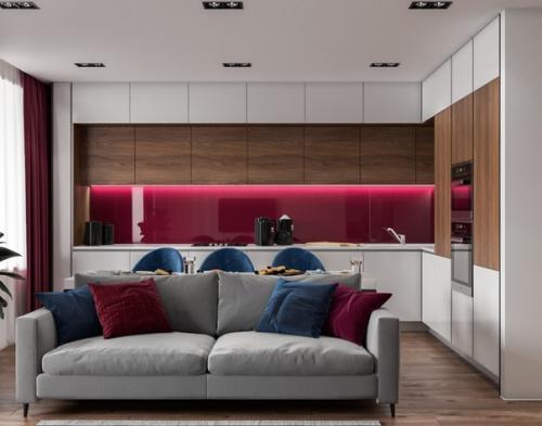 Фартук на кухне.  Муки выбора или все просто! 02