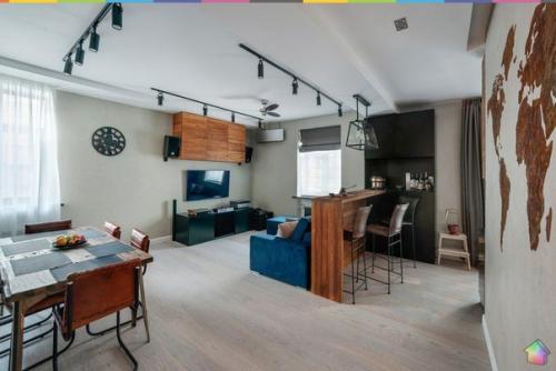 Минималистичная квартира для заядлого путешественника ч. 1. 02