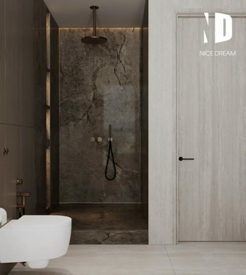 проектыND Этот санузел про состояние: тишина, фактуры, свет и ощущение мне Хорошо Дома. 01