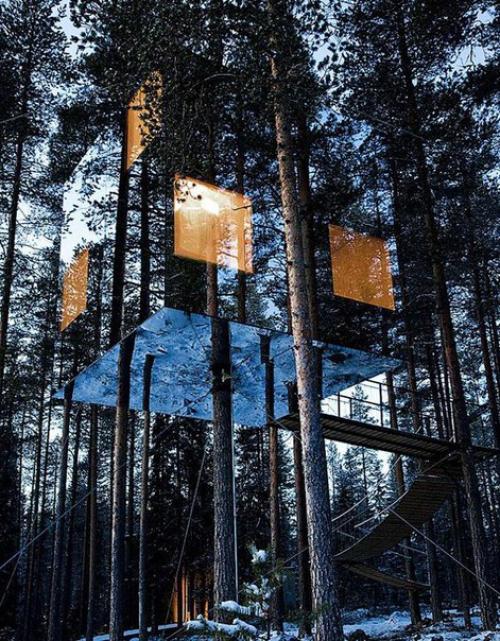 Tree Hotel Швеция, харадс. 03