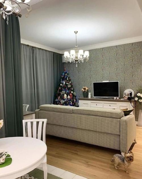 Современный интерьер. В приятной цветовой гамме. 07