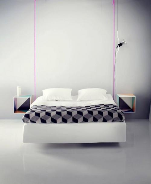 Принципы оформления минималистичных спален: 02