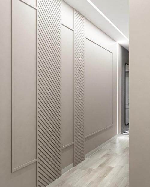 Современный интерьер. Длинного коридора. 03