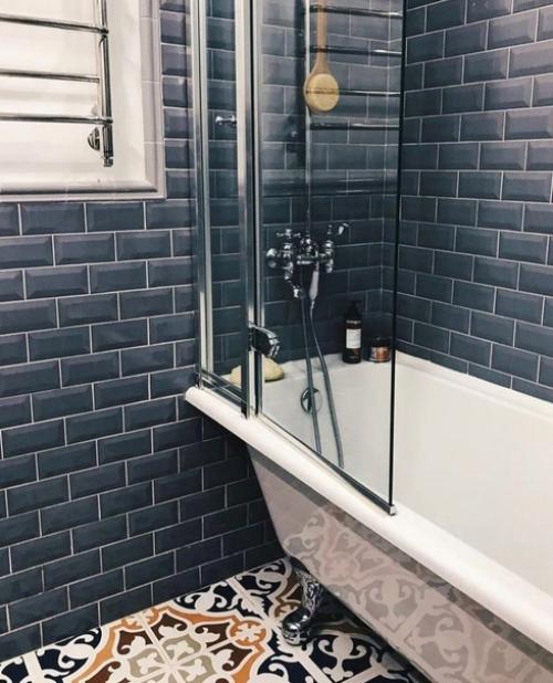 Интерьер ванной комнаты. 02