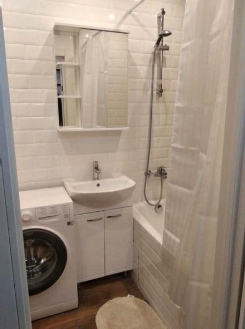 Приятный дизайн небольшой однокомнатной квартиры. 04