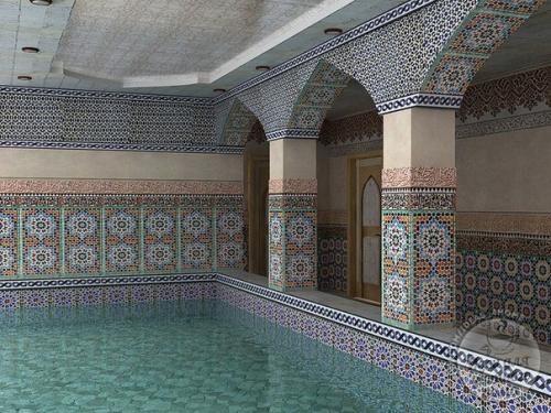 Марокканская мозаика в современном интерьере. 06