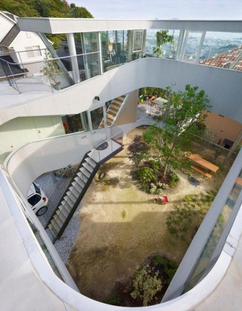 Дом - гнездо в Японии. 05