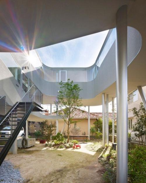 Дом - гнездо в Японии. 03