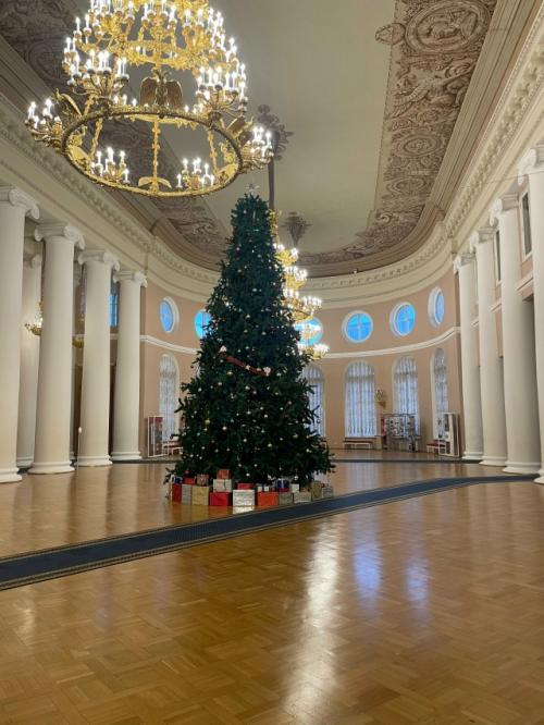 Елка в таврическом дворце. 02