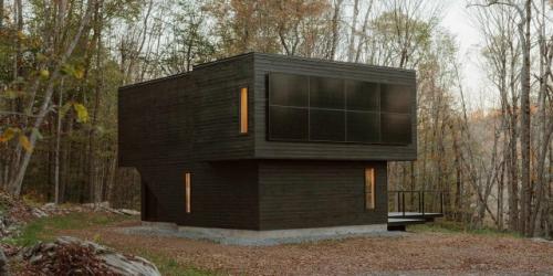 Марк торп автономный дом в лесу под Нью-йорком построит. 06