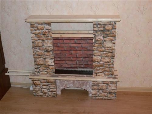 Декоративный камин своими руками. 03