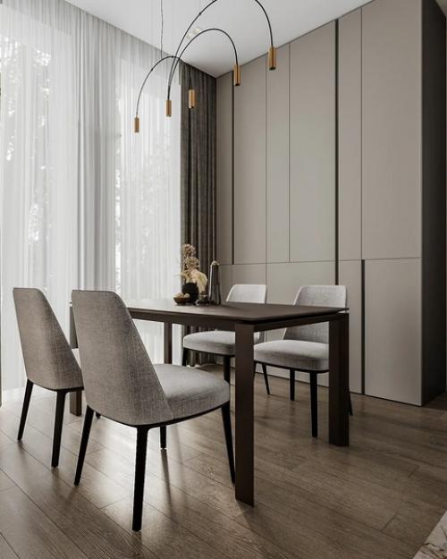 Школа ремонта.  Кухня - гостиная и коридор 36 кв. 02