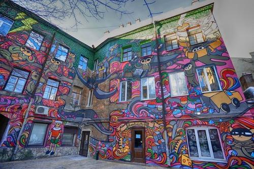 Необычные рестораны и кафе в петербургских дворах. 02