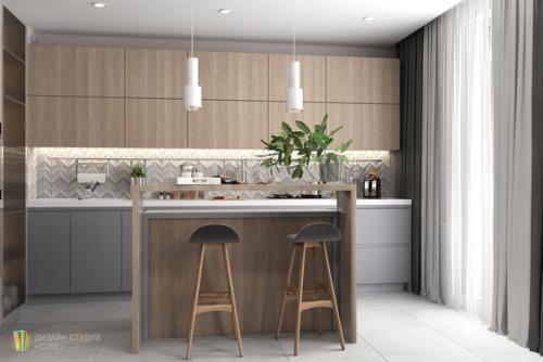 Фартук на кухне.  Муки выбора или все просто! 03