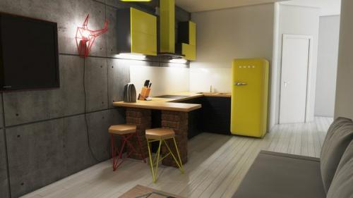 Интерьер квартиры успешного фотографа. 01