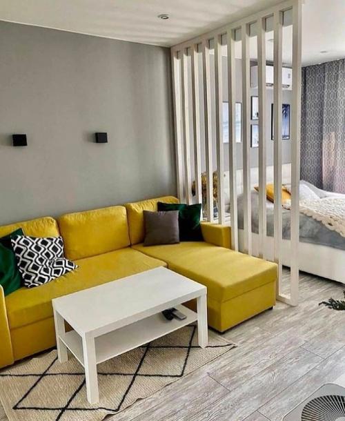 Интерьер однокомнатной хрущевки. 04