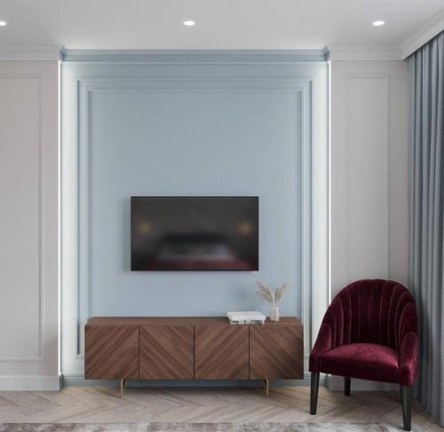 Интерьер спальни в деталях. 04