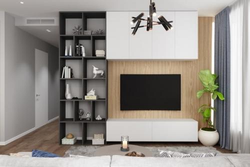 Практичный проект трехкомнатной квартиры. 06