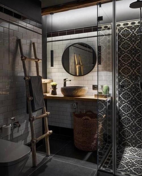 Продуманный до мелочей интерьер небольшой квартиры в стиле лофт. 03