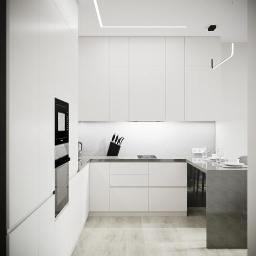 Проект 1-комнатной квартиры 44, 7 кв. 02