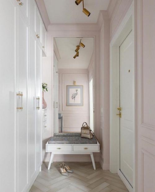 Какой нежный интерьер в квартире. 01