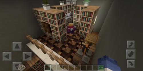 Внутренний интерьер. (Кухня, зал отдыха, спальня, библиотека, ванна, камин, подвал, балкон) =. 02