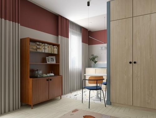 Проект квартиры - студии 37 м 2 в ЖК Ilona в Санкт-петербурге. 07