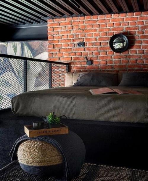 Продуманный до мелочей интерьер небольшой квартиры в стиле лофт. 04