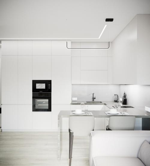 Проект 1-комнатной квартиры 44, 7 кв. 01