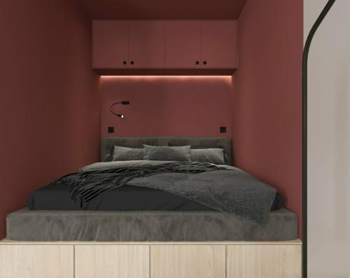 Проект квартиры - студии 37 м 2 в ЖК Ilona в Санкт-петербурге. 03