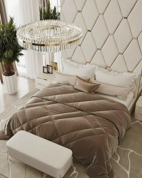 Дизайн проект мастер спальни в частном доме. 06